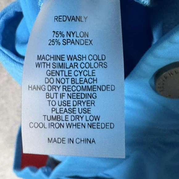 REDVANLY Pants Mens Large Blue Golf Joggers Stretch Cuffed Performance Halliday - Picture 8 of 9